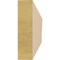 Ekena Millwork 2in. W x 8in. H x 32in. L Greensboro Woodgrain TimberThane Rafter Tail, Primed Tan RFTUR02X08X32GRNRCPR - alternate 4